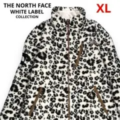 ノースフェイス　ホワイトレーベル　リモフリースジャケット　レオパード　ＸＬ☆