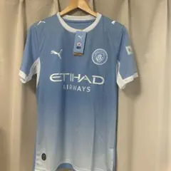 未着用 2021-22 マンチェスターシティ アウェイユニ - メルカリ