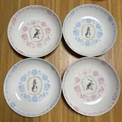 未使用】ピーターラビット◇深皿 パスタ・カレー皿 プレート 6枚
