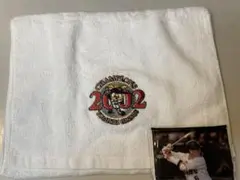 2002年読売ジャイアンツ優勝記念タオル　坂本勇人選手ティシュ付き