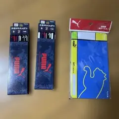 PUMA 鉛筆B セット 2ダース　２４本　と　色鉛筆12本