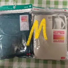 ユニクロ ヒートテッククルーネックT長袖　WOMEN Mサイズ 2枚セット