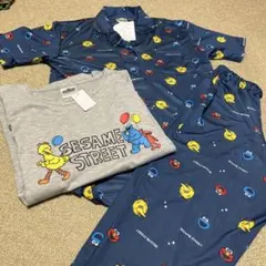 レディース　セサミストリート　パジャマ　Lサイズ　新品