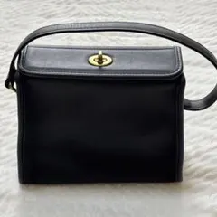 coach オールドコーチ ハンドバッグ 黒 ブラック ターンロック 9043