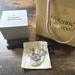 確実正規品　Vivienne Westwood シルバーネックレス