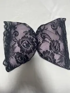 盛り髪 リボン ピンク 体育祭