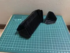 コーナープロテクター 黒 樹脂 ダンボール 角あて 長さ50㎜（40個セット)