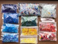 【１セット限り】琉球ガラス カレット 約900g以上 大量セット