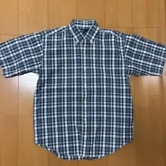 【希少】Ralph Lauren 90、80s 半袖シャツ L チェック柄