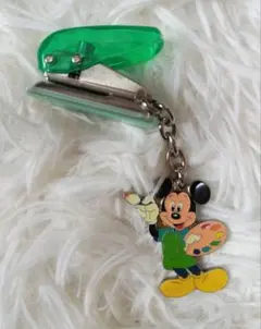ミッキーマウス☆キーホルダーホッチキス