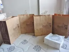 高島屋 百貨店ショッパー ギフト　紙袋 ショッパー5枚set