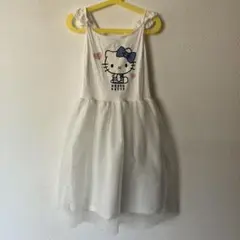Hello Kitty ノースリーブ ドレス ホワイト