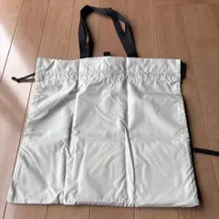 折りたたみ式ベージュエコバッグHABAノベルティ