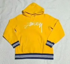 Stussy championコラボ リバースウィーブイエローパーカー