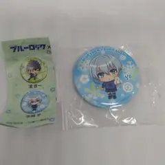 ブルーロック 氷織羊 缶バッジ くら寿司 ビッくらポン