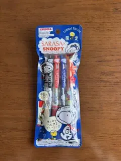 【中古】スヌーピー サラサ 2016年限定版 4本セット