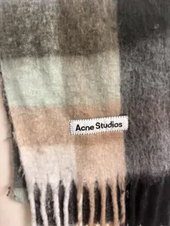 新品 未使用Acne Studios マフラー オートミール - メルカリ