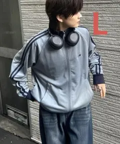 KAPPAラインジャージ　トラックジャケット　L