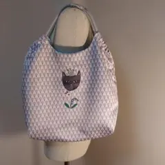 猫モチーフ トートバッグ