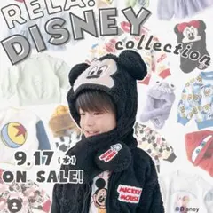 ミッキー フード付きティペット　RELA しまむら ディズニー