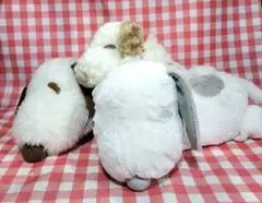 スヌーピー　SNOOPY 寝そべりぬいぐるみ まとめ売り　2点セット
