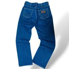 【極美品】WranglerラングラーUSA製ストレートデニム（31）