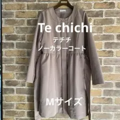 Te chichiテチチ　スプリングコートベージュ ノーカラー