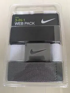 【新品】NIKE　3-IN-1　ベルト　3本組　メンズ　ナイキ　セット