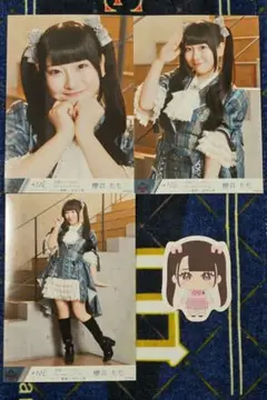 ≠ME 櫻井もも 生写真 神様の言うとーり！ コンプ フレークシール セット
