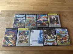 PS2 ソフト 9本セット ドラクエ　パワプロ　モンハン　デジモン　ラチェクラ