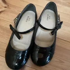 CIRCLE キッズフォーマルシューズ　サイズ21センチ　ブラック
