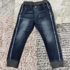 ストレッチデニムパンツ ダークブルー