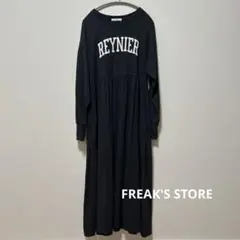 フリークスストア　ロングワンピース　F 紺