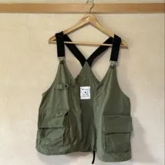 新品】PESSOA CLUB ミリタリー ベスト Mサイズ オリーブ - メルカリ