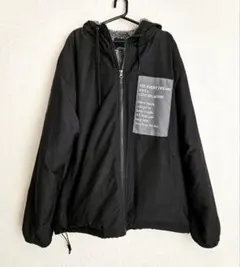 裏ボア　フード付きブルゾン
