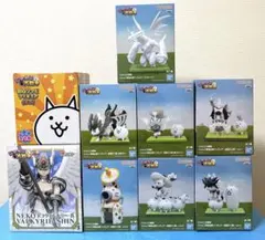 にゃんこ大戦争　BIGソフビフィギュア にゃんこ軍団出陣フィギュア　9点セット