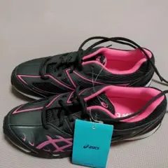 asics LAZERBEAM ブラック/ピンク