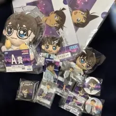 名探偵コナンSEGA ラッキーくじ 工藤新一＆江戸川コナン＆毛利蘭セット