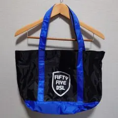 FIFTY FIVE DSL トートバッグ ブラック ブルーのサムネイル
