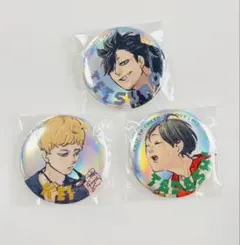 ハイキュー!! ジャンプGIGA メタリック缶バッジ