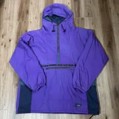 L.L. Bean 紫 アノラック ジャケット　チロリアンテープ