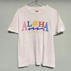 90's USA製 ALOHA HAWAII プリントTシャツ Hanesのサムネイル
