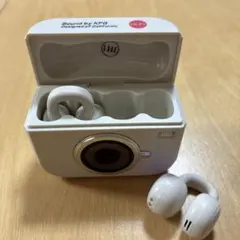 可愛い☺︎KFG Bluetooth ワイヤレスイヤホン ホワイト
