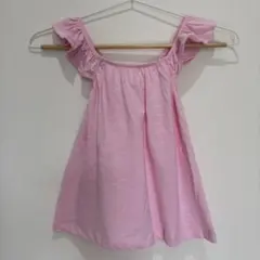 ZARA キャミソール ピンク 綿100％ 美品