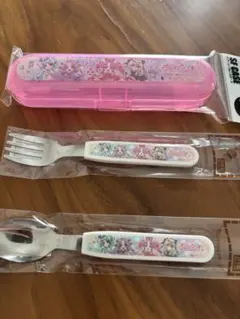 名探偵プリキュア　スプーン　フォーク　ケース　3点セット
