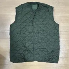 放出品 イギリス軍 ライナーベスト キルティング 80's