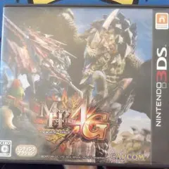 【美品】3DS モンスターハンター4Gソフト 攻略本付き