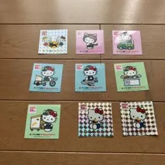 ヤマト運輸 ハローキティ 50周年記念 ステッカー 8枚セット