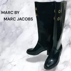 MARC BY MARC JACOBS ブラック長靴　レインブーツ　スノーブーツ
