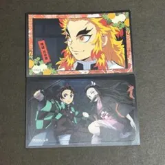 鬼滅の刃 ステッカー 2枚セット (煉獄杏寿郎・竈門炭治郎と禰豆子)